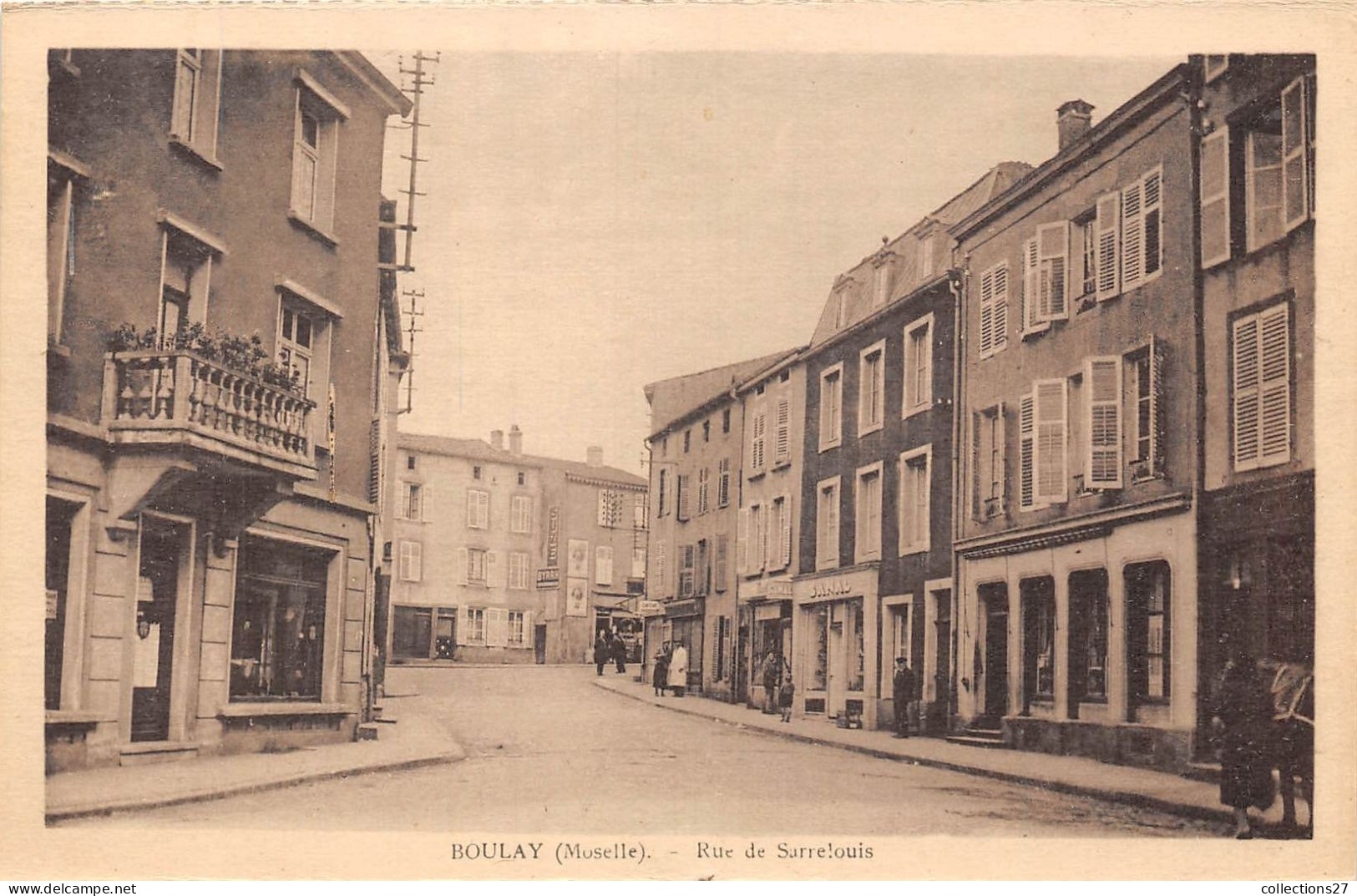 57-BOULAY- RUE DE SARRELOUIS - Boulay Moselle