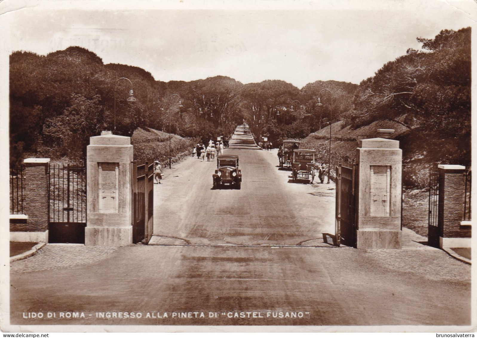 LIDO DI ROMA - Ingresso Alla Pineta Di Castel Fusano - Parks & Gardens