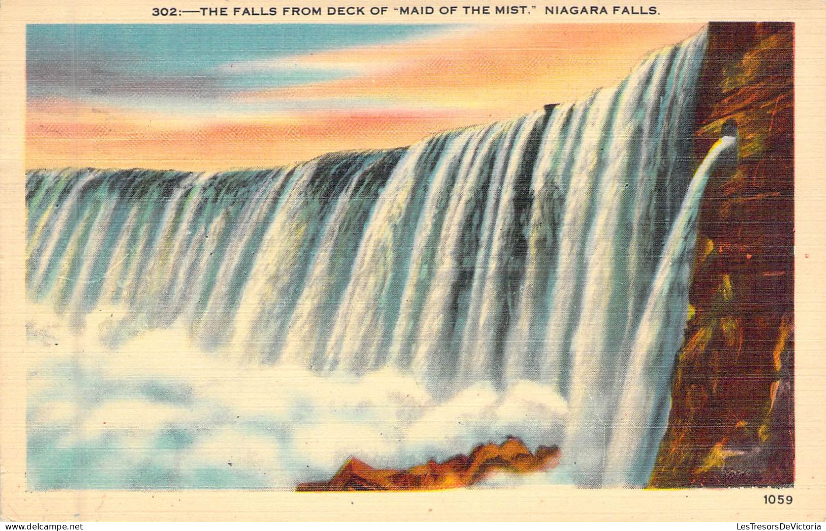 CANADA - Seeing Niagara Falls From Maid Of The Mist - Carte Postale Ancienne - Ohne Zuordnung