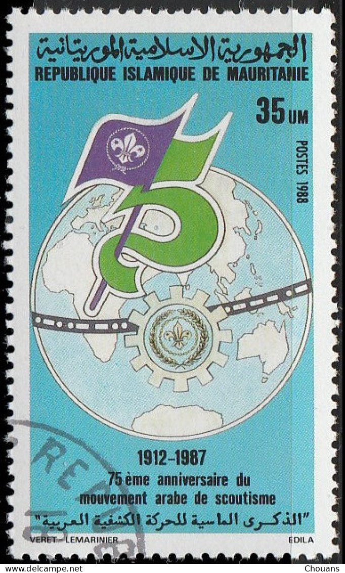 Mauritanie 1988 ~ YT 608 - Mouvement Scout Arabe - Mauritanie (1960-...)