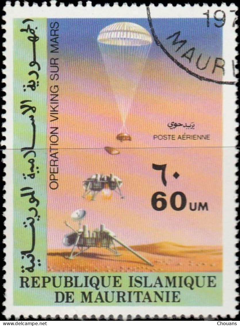 Mauritanie Aérien 1977 ~ A 175 + 177 - Opération Viking Sur Mars - Mauritanie (1960-...)