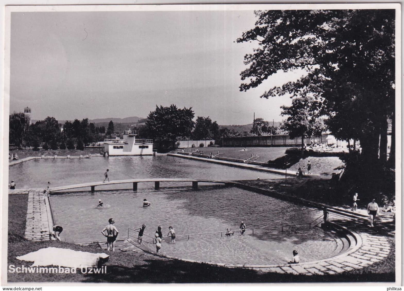 Schwimmbad Uzwil 1955 - Uzwil