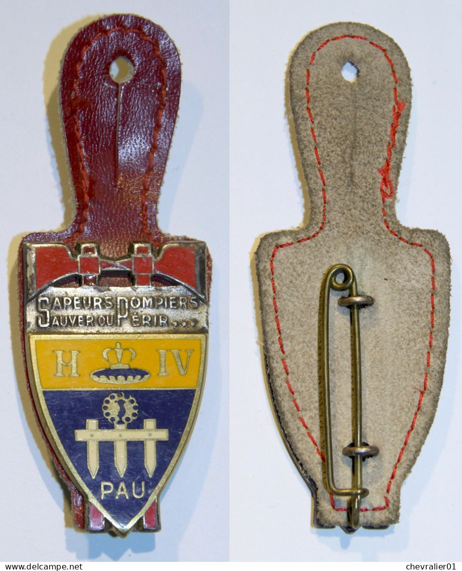 Insigne-Pompiers-FR_Pau - Pompiers