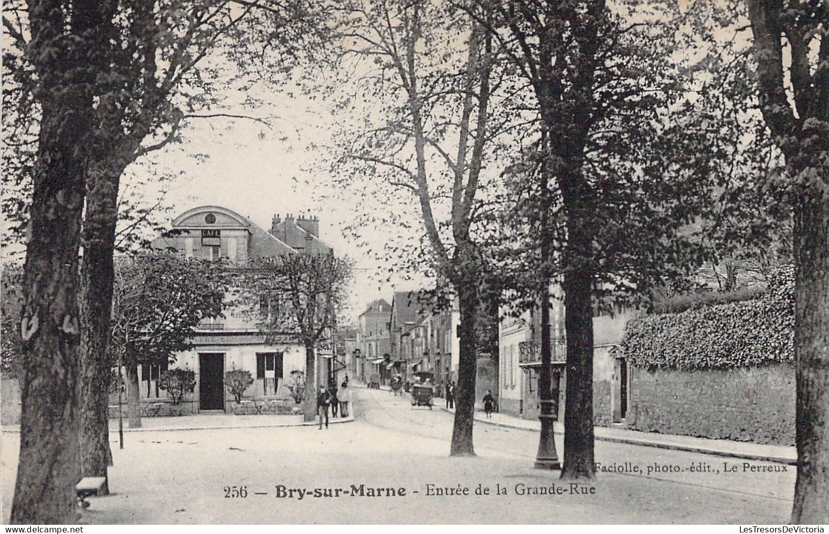 FRANCE - 94 - BRY SUR MARNE - Entrée De La Grande Rue - Editeur Faciolle - Carte Postale Ancienne - Bry Sur Marne