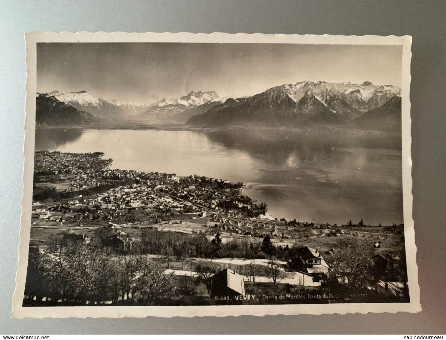 VEVEY DENTS DE MORCLES DENTS DU MIDI SUISSE CPM 1932 - Morcles