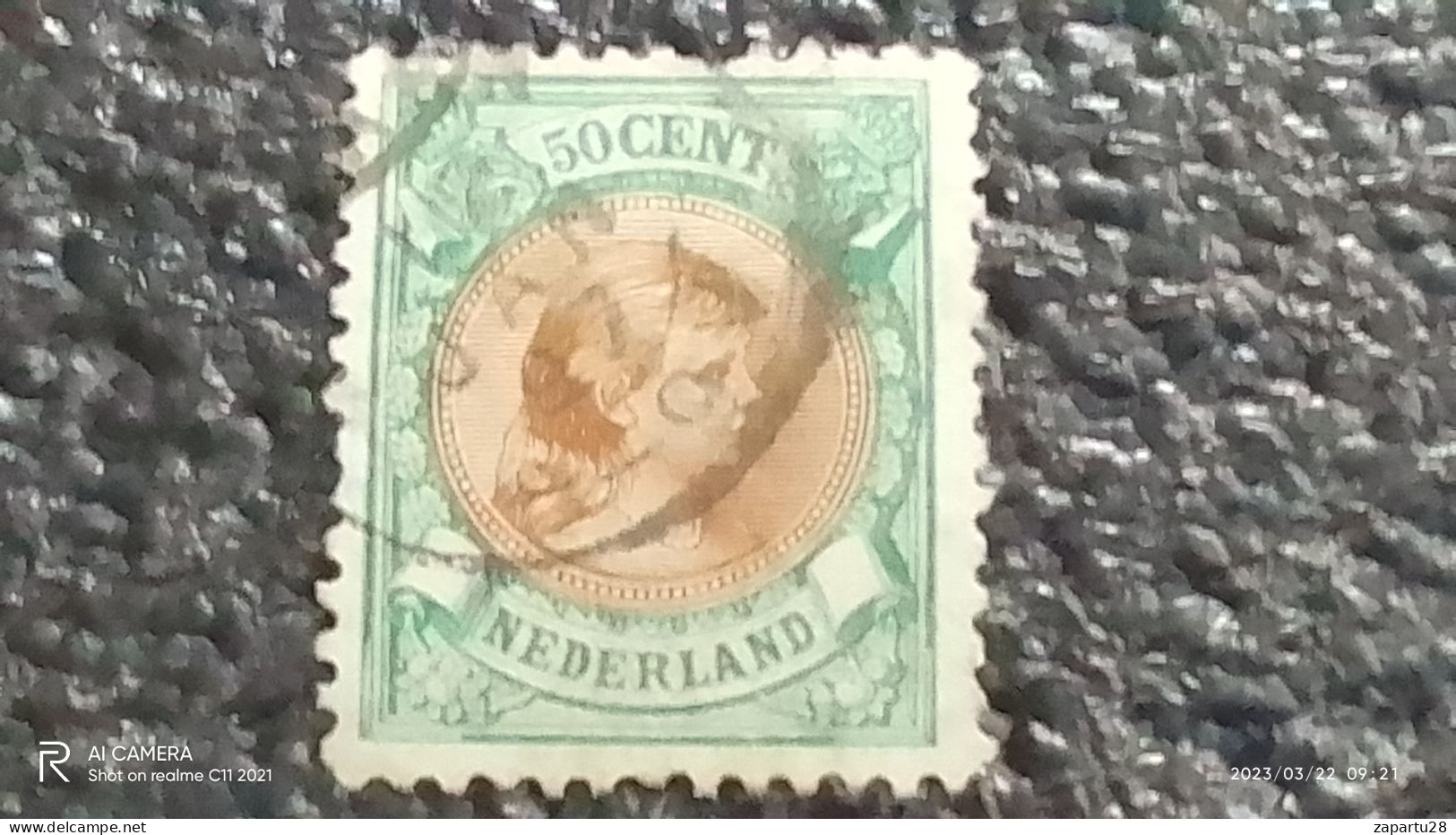 HOLLANDA- 1891-993        50C    USED- - Gebruikt