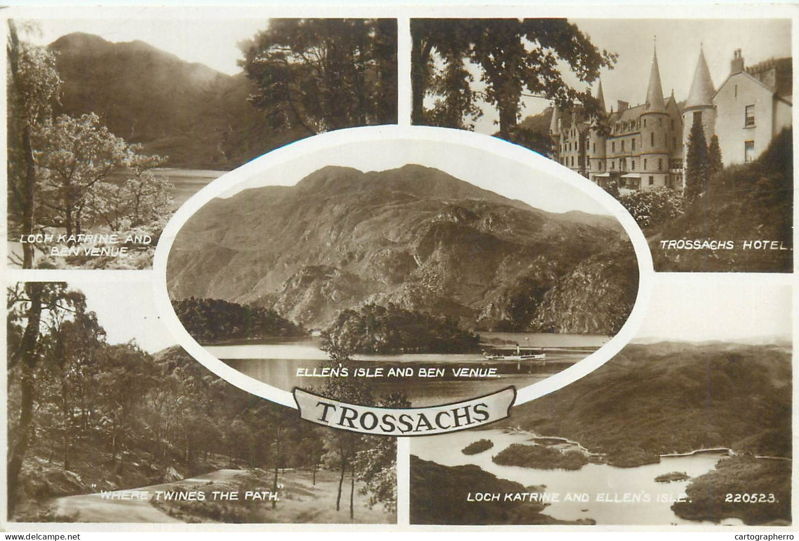 Scotland Trossachs Multi View - Stirlingshire