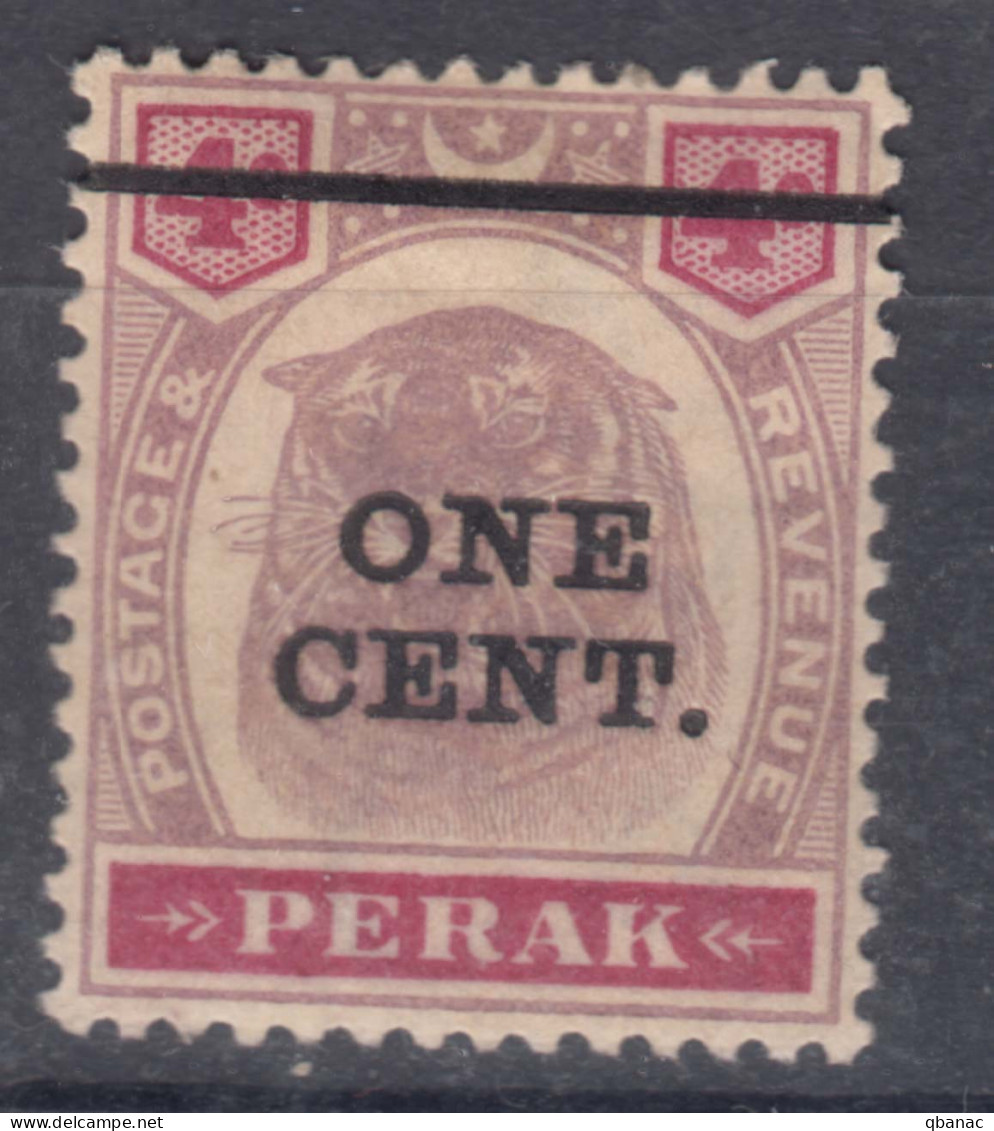 Malaya Perak 1899 Mi#35 Mint Hinged - Perak