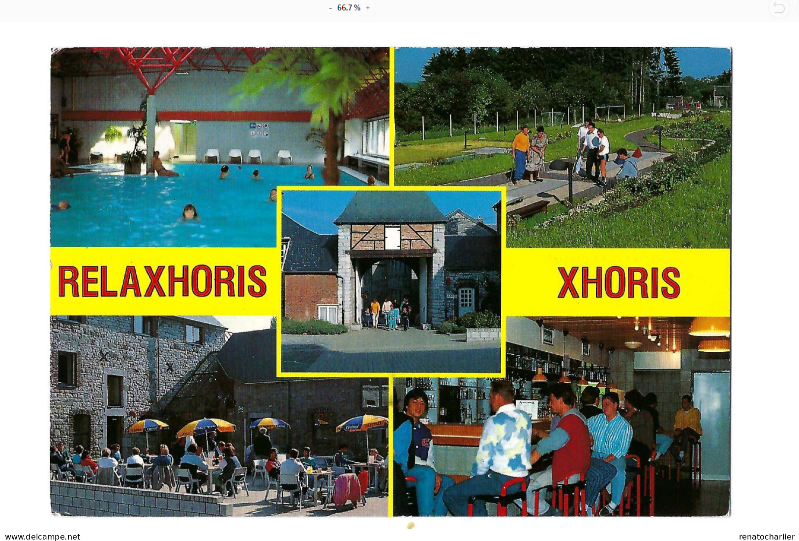 Centre De Vacances Xhoris.Expédié De Ferrières à Deurne - Ferrières