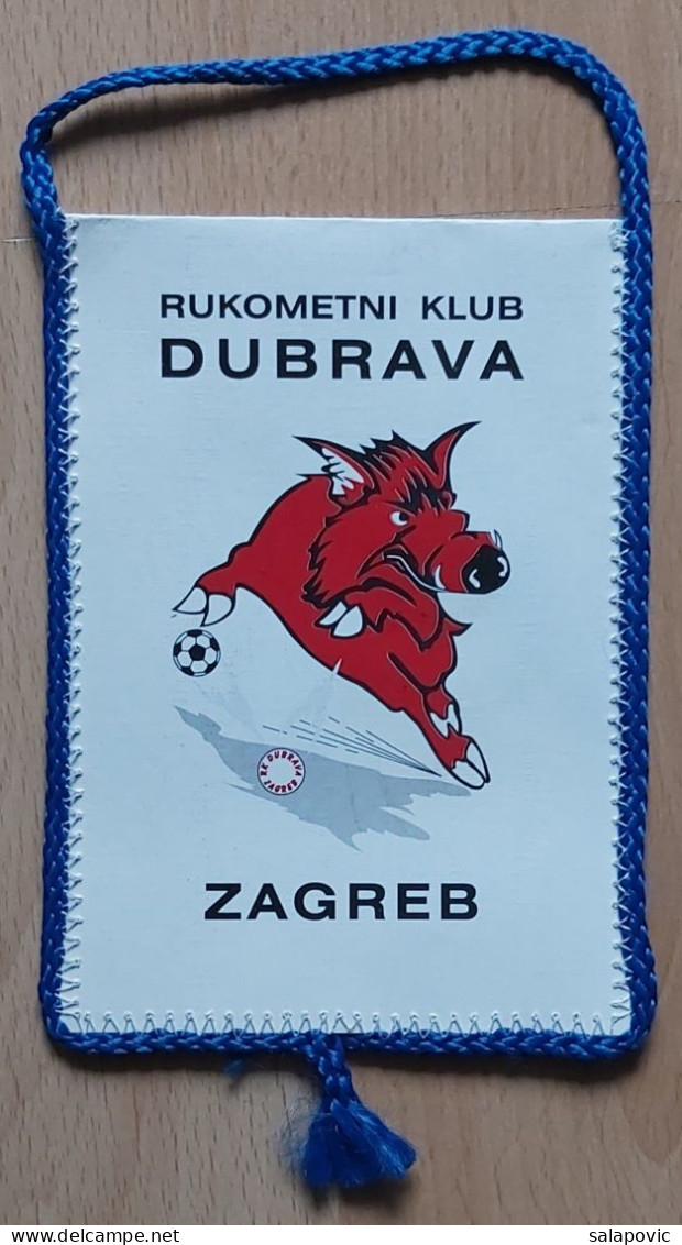 RK Dubrava Zagreb Handball Club PENNANT, SPORTS FLAG ZS 2/7 - Handball