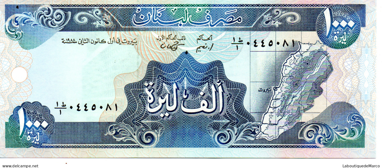 Liban - Pk N° 69 - 1000 Livres - Liban