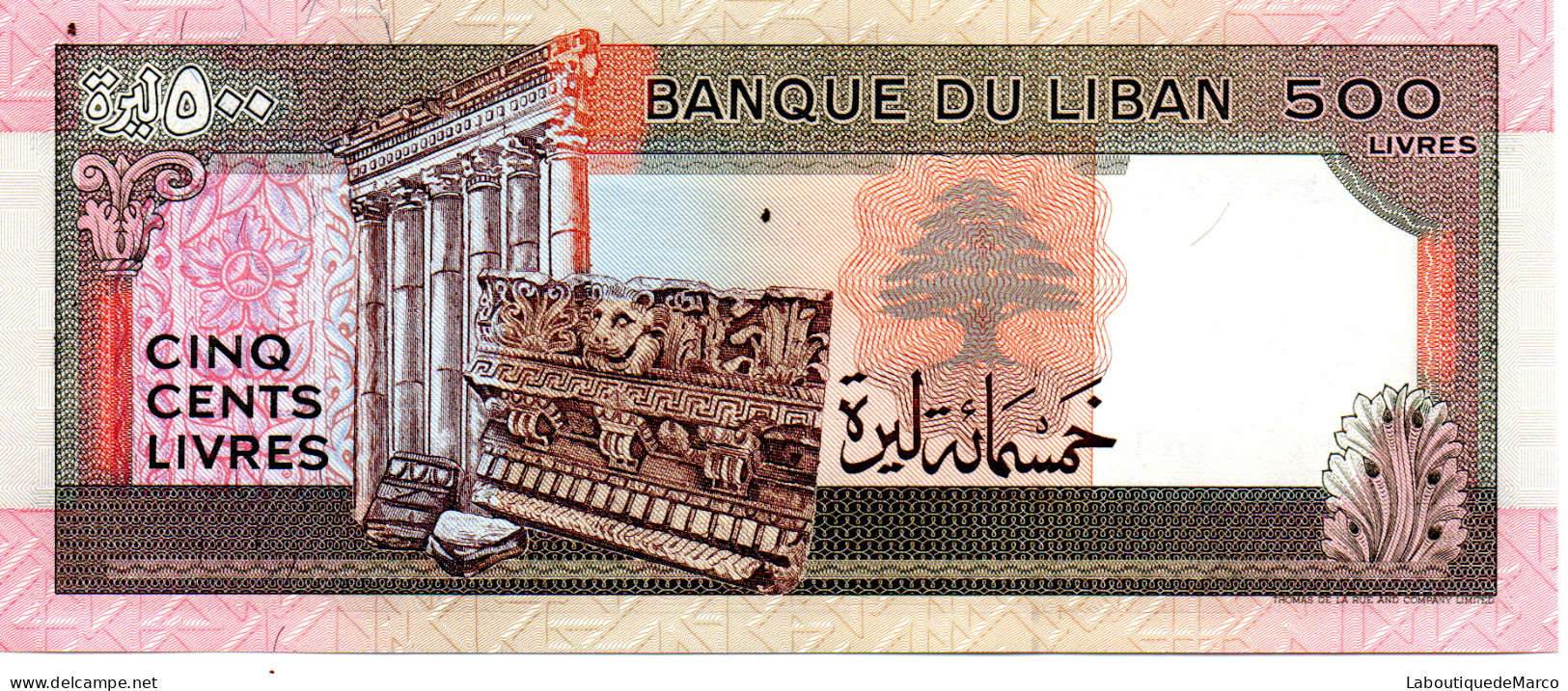 Liban - Pk N° 68 - 500 Livres - Liban