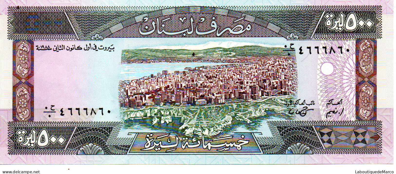 Liban - Pk N° 68 - 500 Livres - Liban