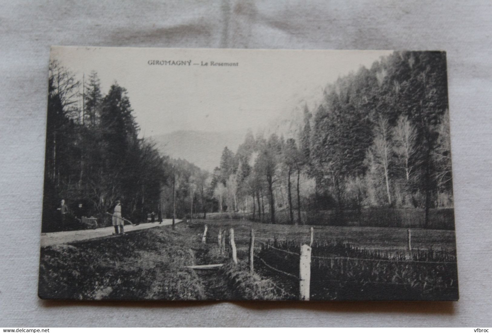 Cpa 1907, Giromagny, Le Rosemont, Territoire De Belfort 90 - Giromagny