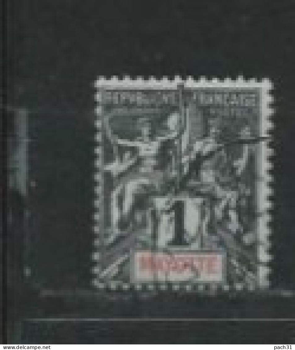 Mayotte N° YT 1 Oblitéré - Used Stamps
