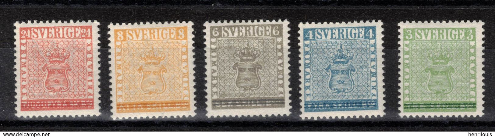 SUEDE  Timbres Neufs **    De 1955   ( Ref 5583 A ) Série Complète - Unused Stamps