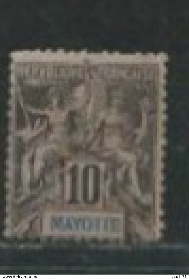 Mayotte N° YT  5 * - Used Stamps