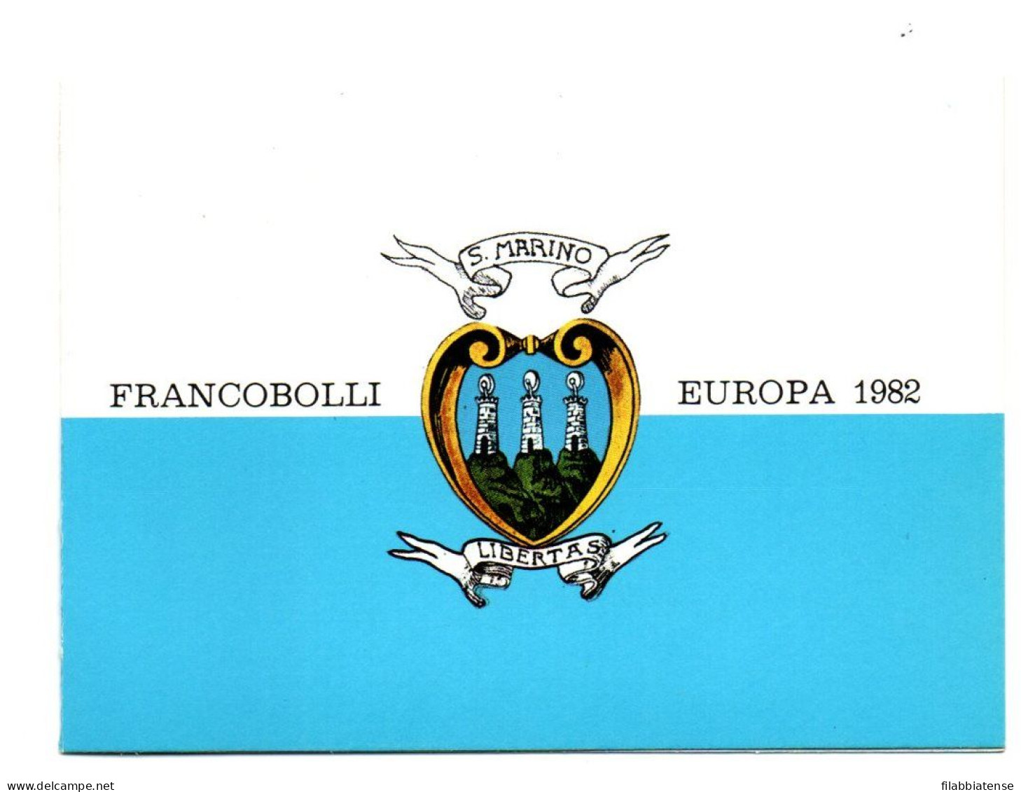 1982 - San Marino Libretto Ricordo 1 Europa   +++++++++ - Carnets