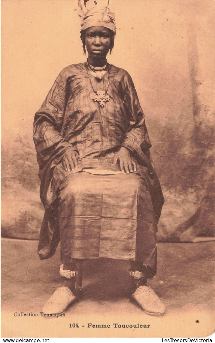 Sénégal - Femme Toucouleur - Collection Tennequin - Indigène - Carte Postale Ancienne - Senegal