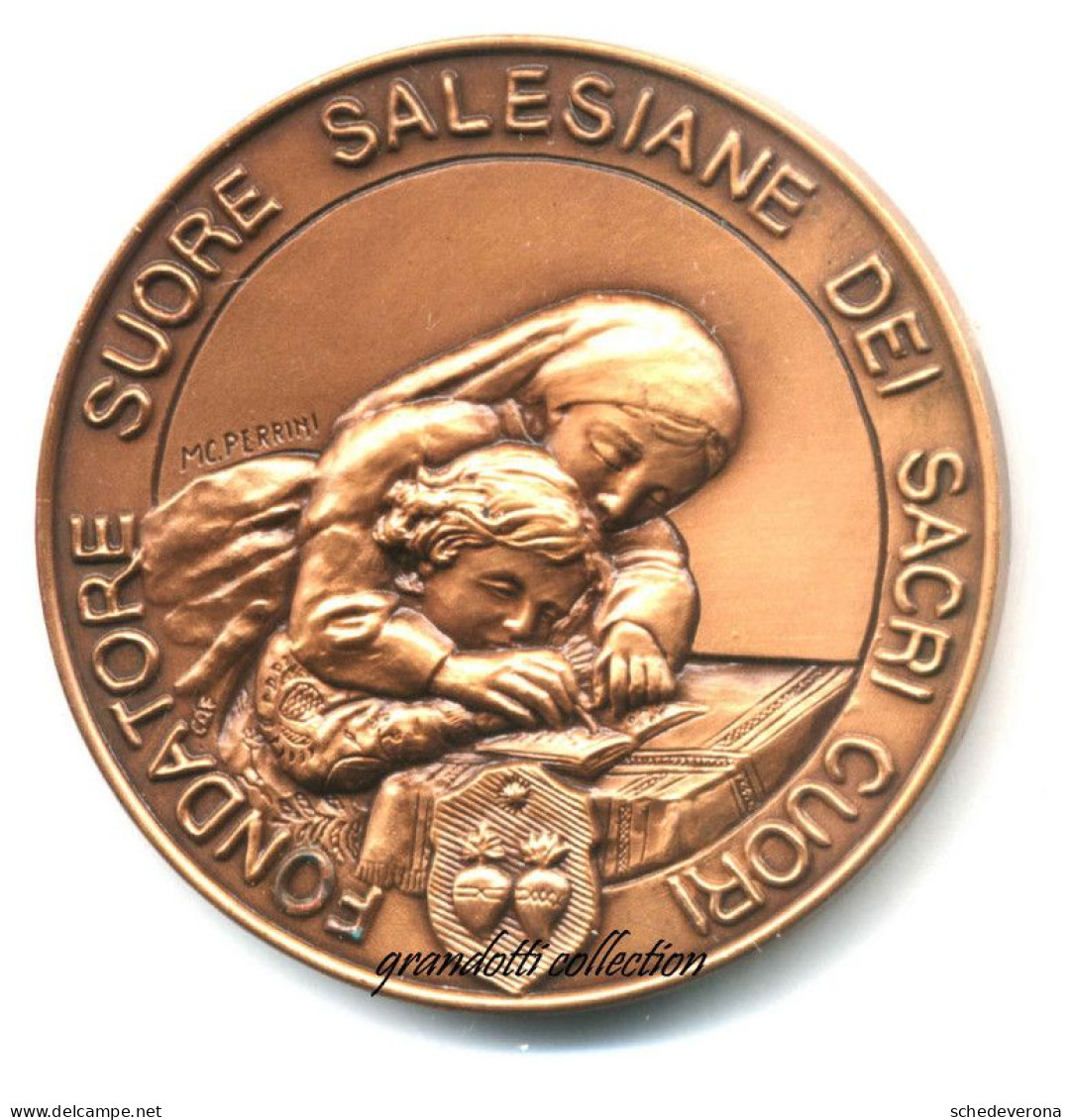 SAN FILIPPO SMALDONE SUORE SALESIANE NAPOLI MEDAGLIA BEATIFICAZIONE 1996 - Professionals/Firms