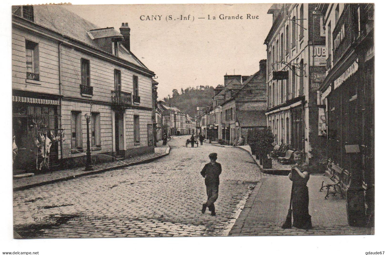 CANY (76) - LA GRANDE RUE - Cany Barville