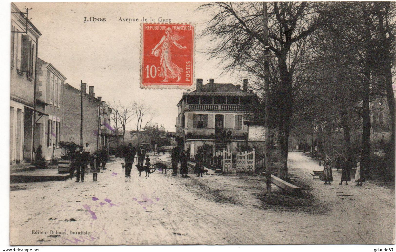 LIBOS (47) - AVENUE DE LA GARE - Libos