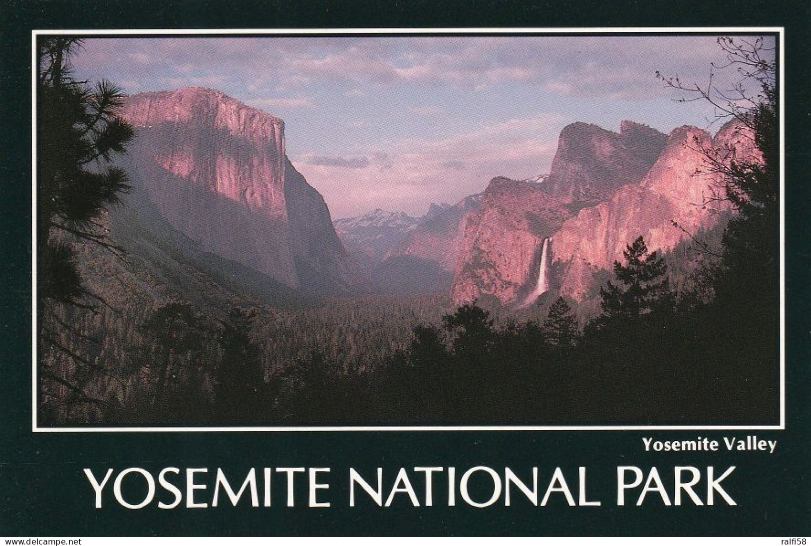 3 AK USA Kalifornien * Yosemite National Park - Yosemite Valley Half Dome Und Gates Of The Valley - UNESCO Weltnaturerbe - Yosemite