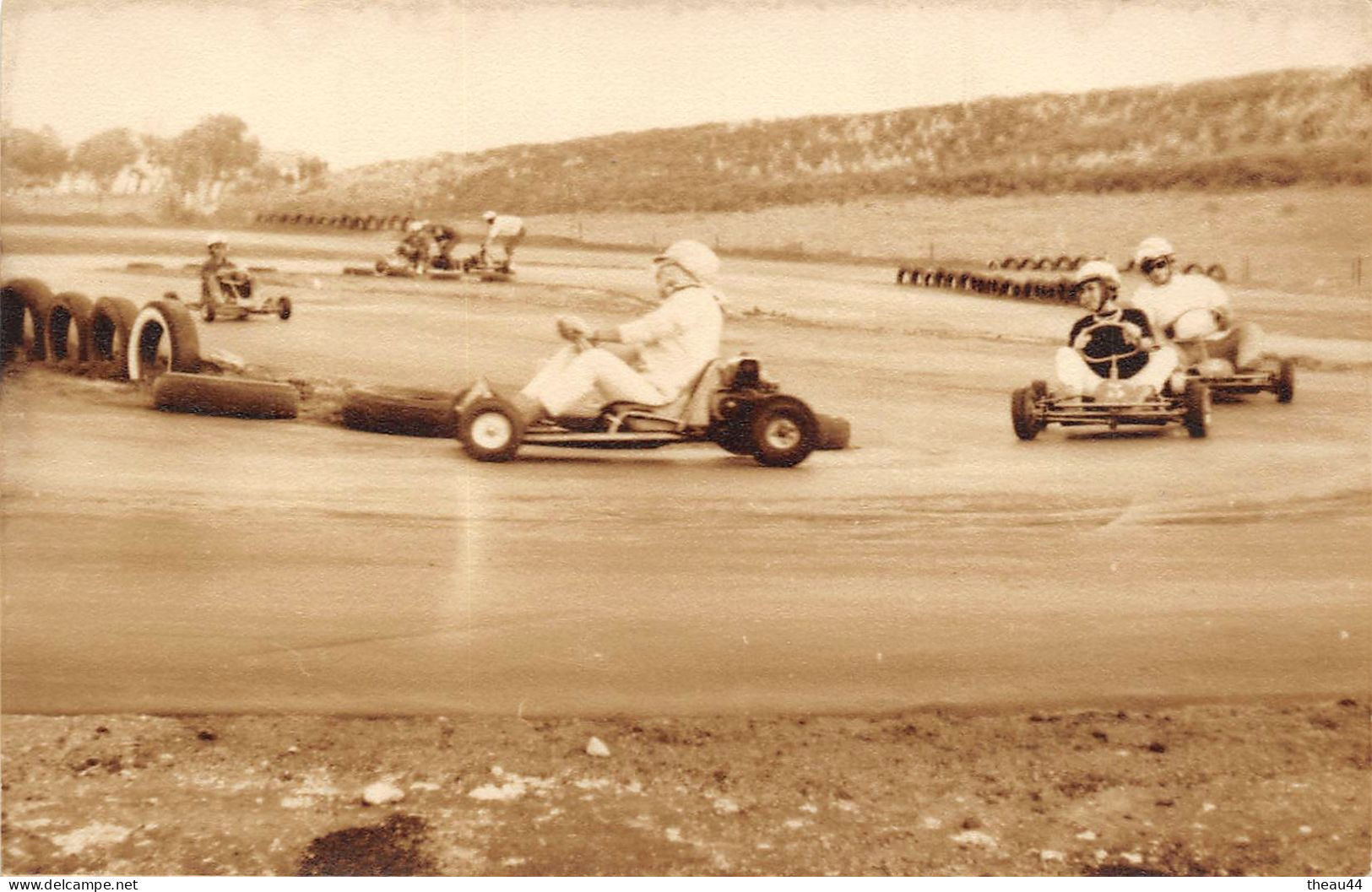 ¤¤  -   Cliché D'une Course De Karting  -  Kart  -  Voir Description      -   ¤¤ - Andere & Zonder Classificatie