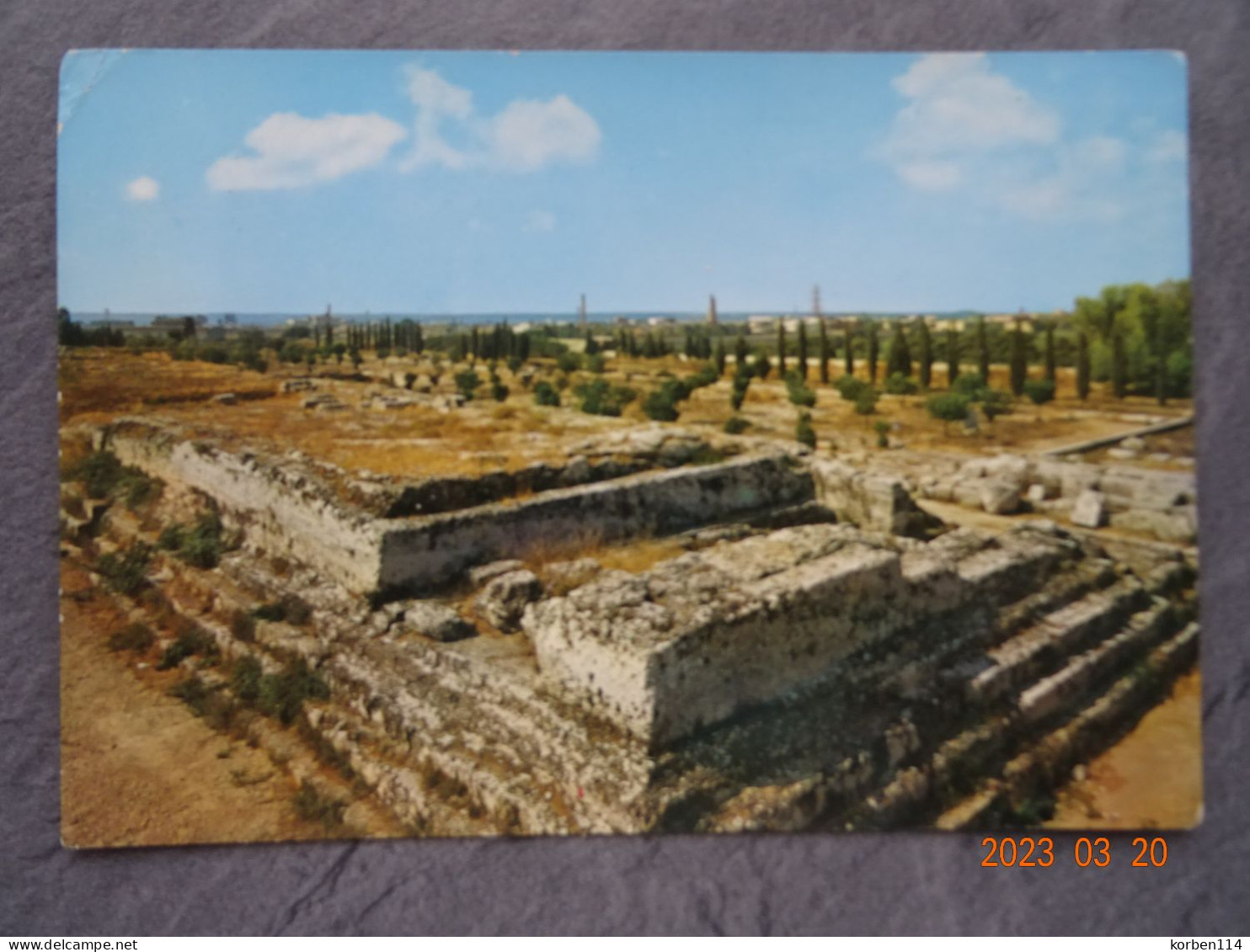 SYRACUSA   ALTAR OF JEROME  II - Siracusa