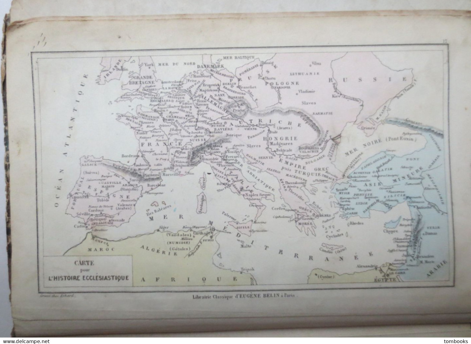 Petit Atlas - M.M Drioux Et CH . Leroy Contenant Onze Cartes Coloriées - 1897 - - Maps/Atlas