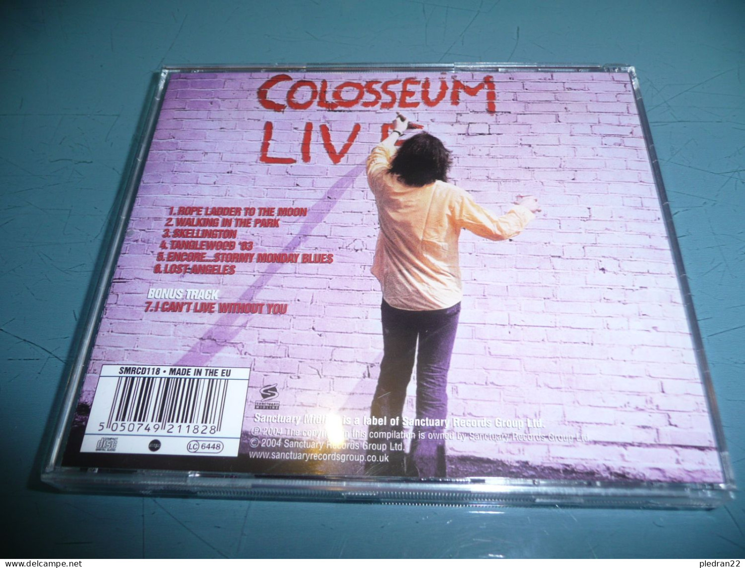 COLOSSEUM LIVE EXPANDED CD EDITION SANCTUARY RECORDS 2004 - Blues