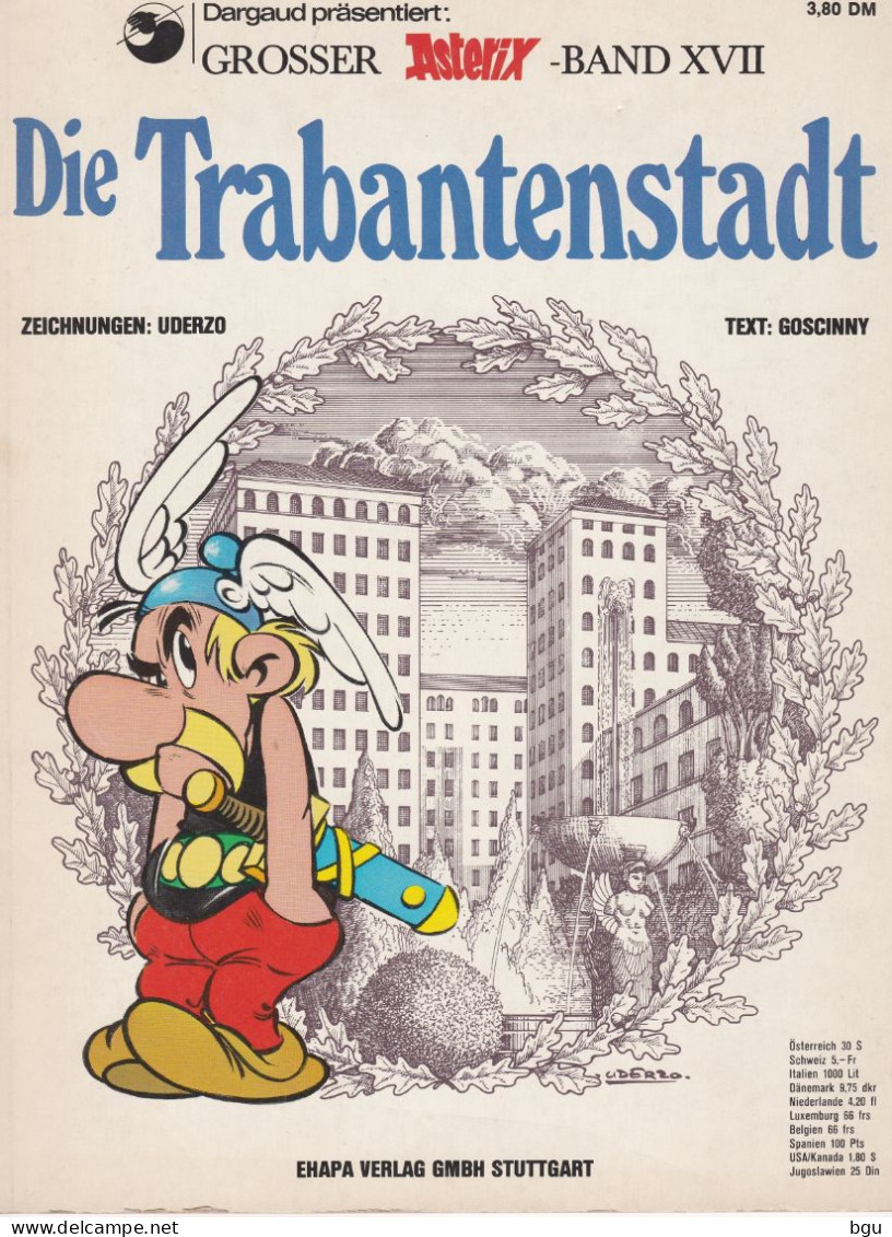 Bande Dessinée (Astérix) - Grosser Asterix - Band XVII - Die Trabantenstadt - Asterix