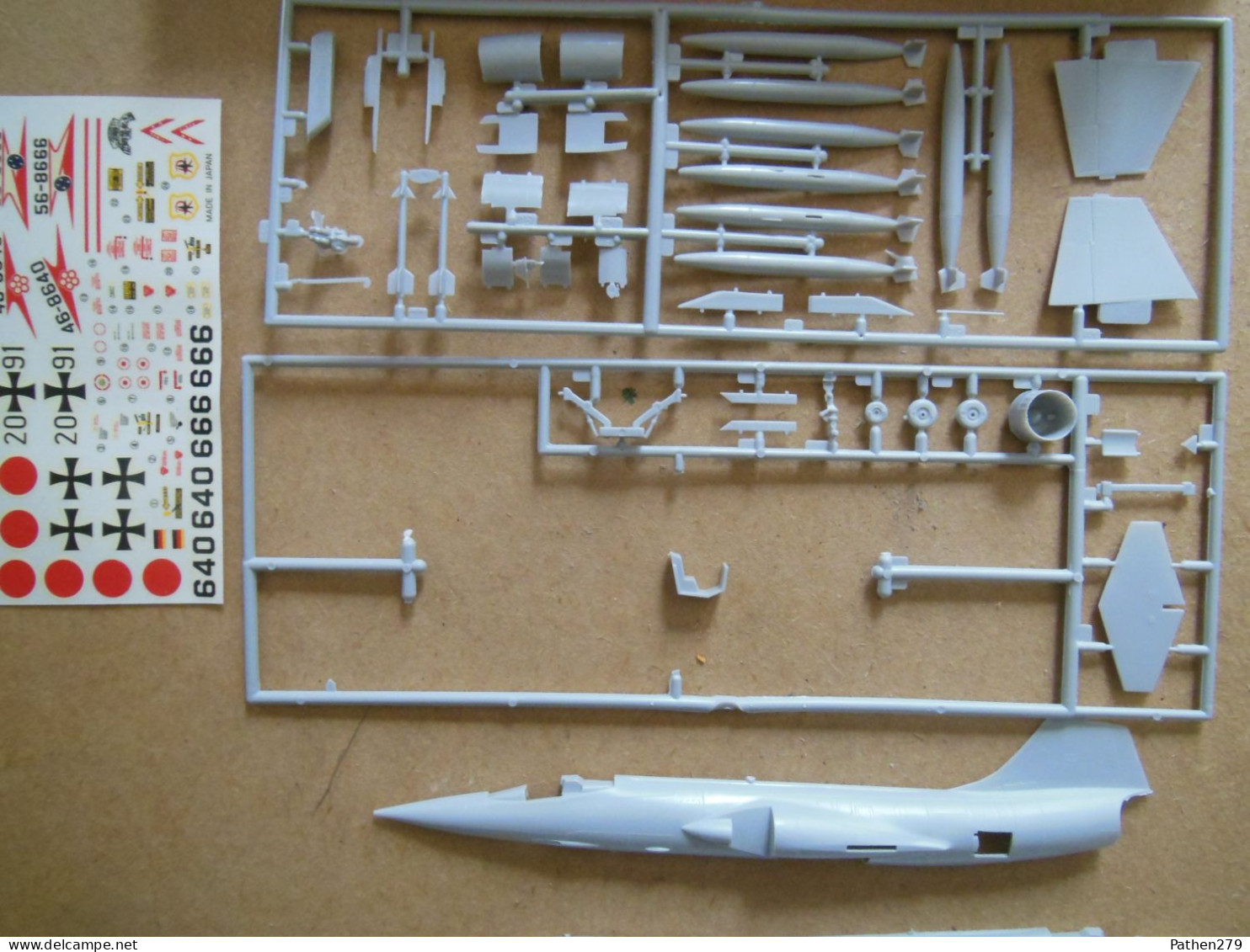 Maquette De Chasseur Lockheed F-104J Starfighter Au 1/72 - Fabrication Japonaise - Incomplet - Flugzeuge