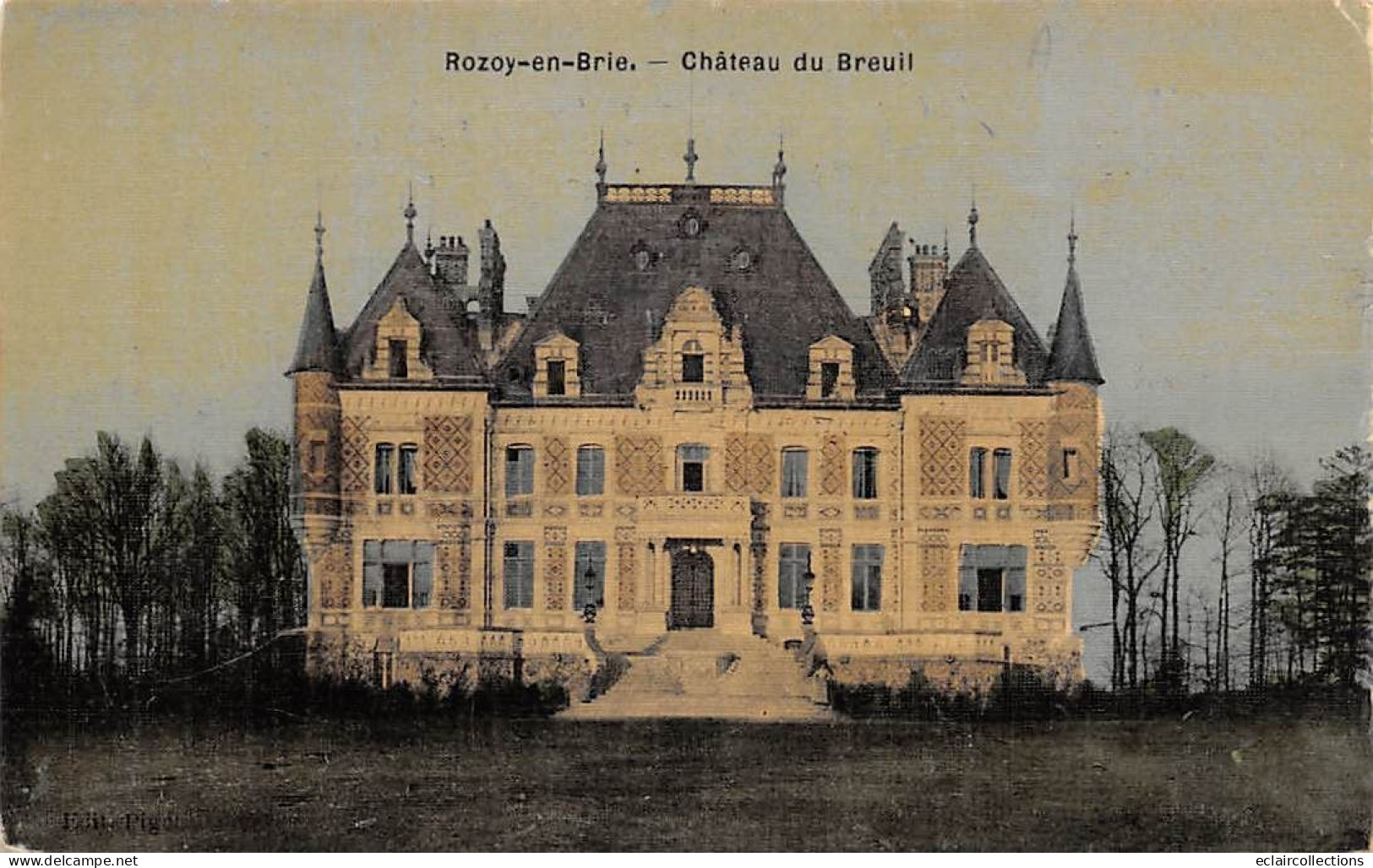 Rozoy En Brie           77           Château Du Breuil                (voir Scan) - Autres & Non Classés