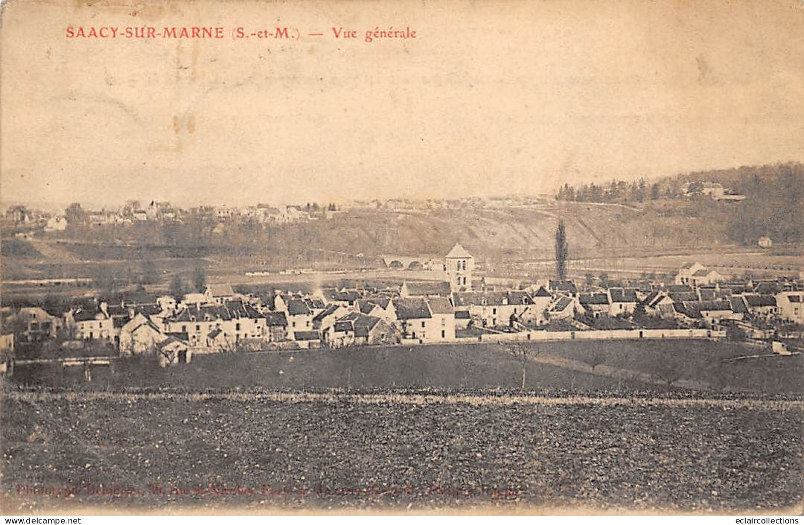 Saâcy Sur Marne            77         Vue Générale                         (voir Scan) - Autres & Non Classés