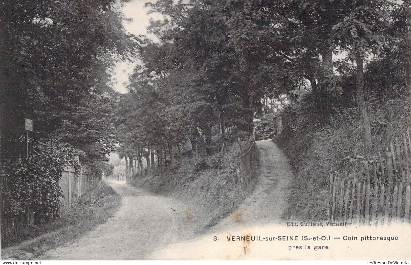 FRANCE - 78 - VERNEUIL SUR SEINE - Coin Pittoresque Près De La Gare - Carte Postale Ancienne - Verneuil Sur Seine