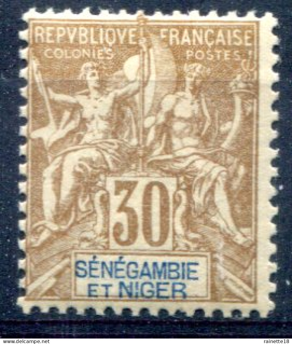 Sénégambie Et Niger         9 * - Ongebruikt