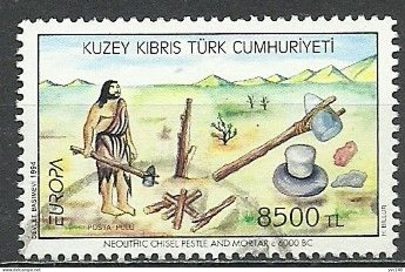 Cyprus(Turkey): 1994 Europa CEPT - Oblitérés