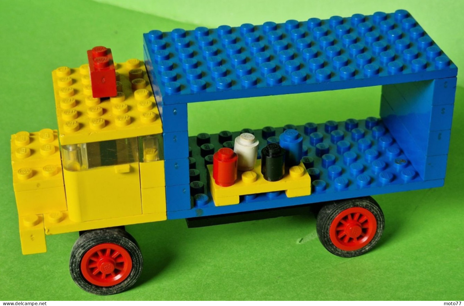 Lot Ancien Jeux De Construction LEGO 381 - CAMION De LIVRAISON Et CHARIOT ÉLÉVATEUR - Document De Montage - Vers 1970 - Lego System
