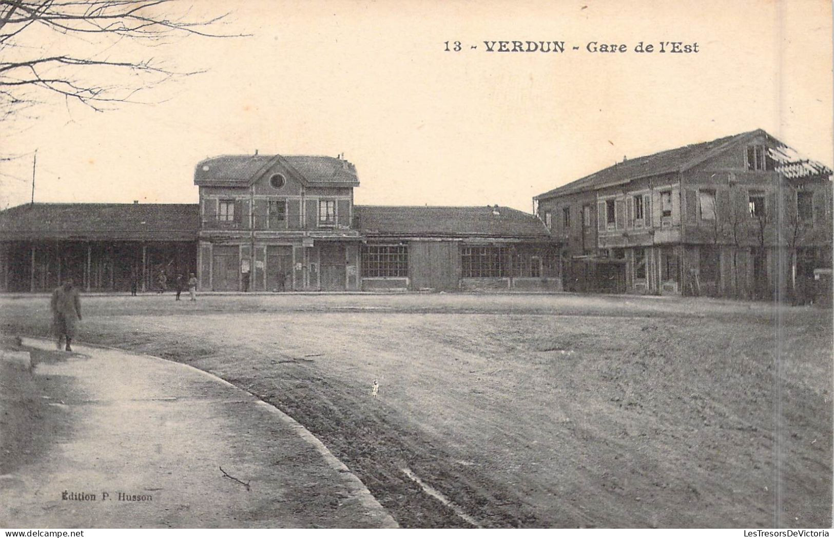 FRANCE - 55 - Verdun - Gare De L'Est - Carte Postale Ancienne - Verdun