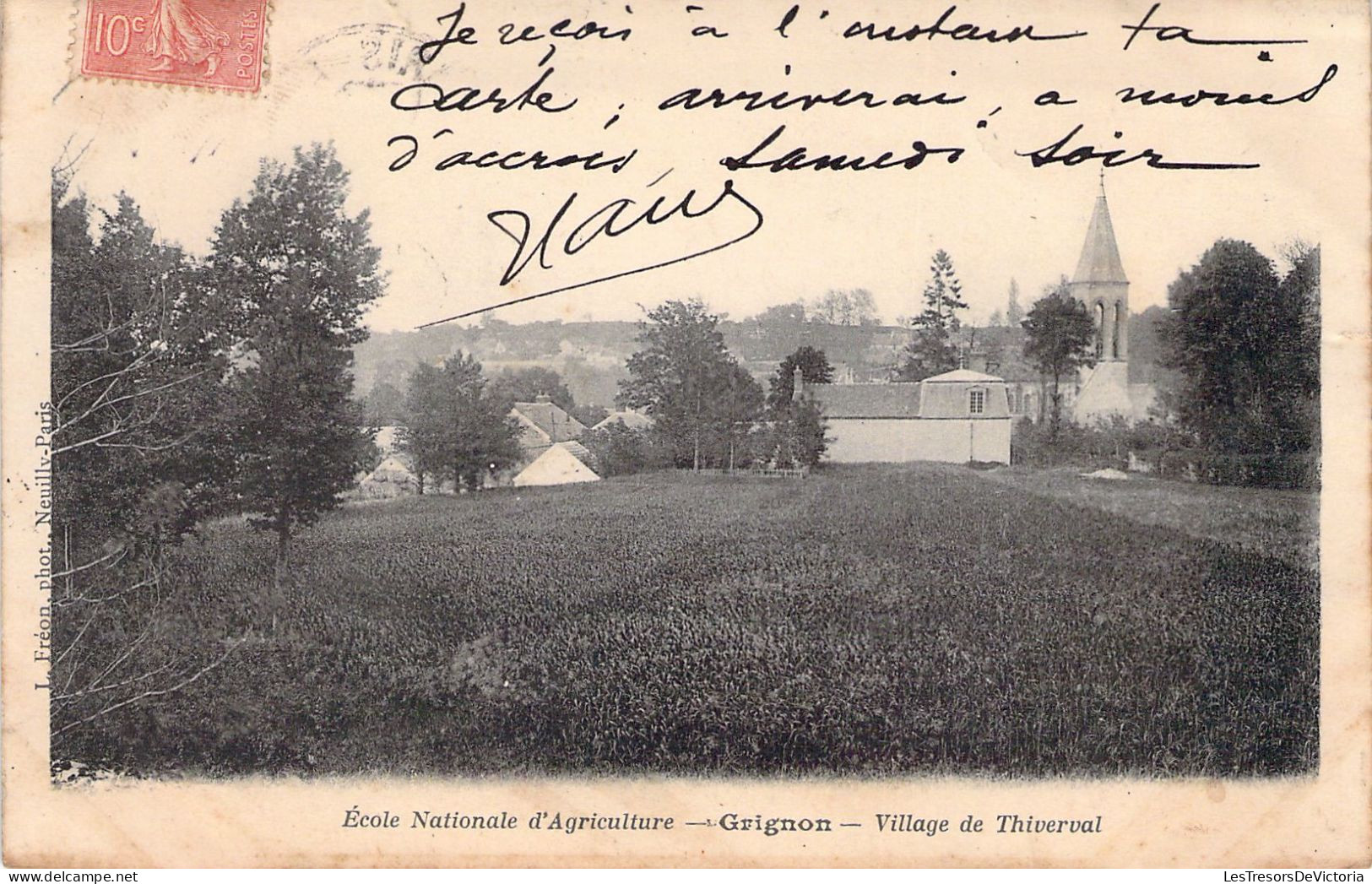 FRANCE - 79 - GRIGNON - Ecole Nationale D'AGRICULTURE - Village De Thiverval - Carte Postale Ancienne - Grignon