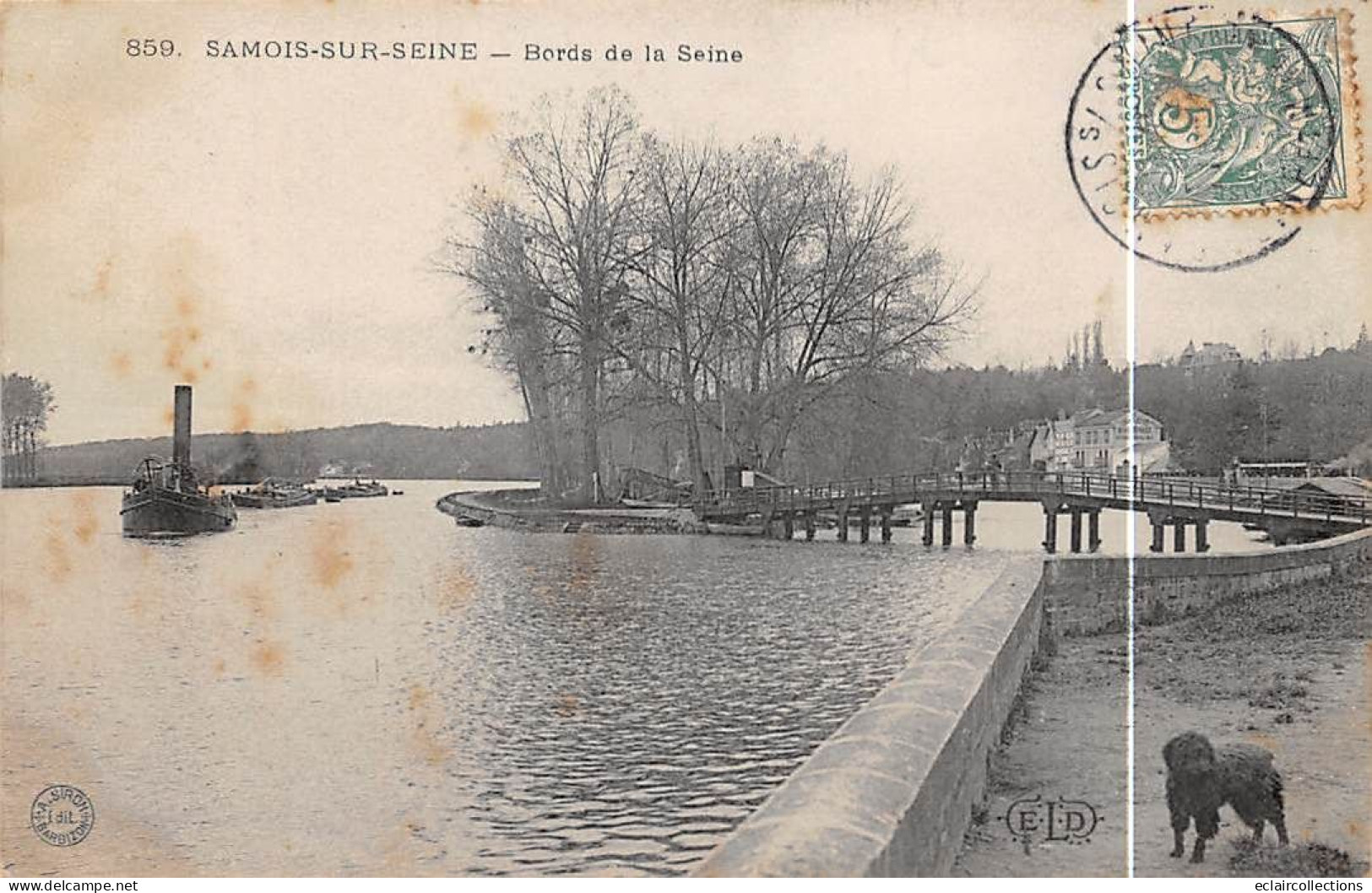Samois Sur Seine            77       Bords De Seine    N°259            (voir Scan) - Samois