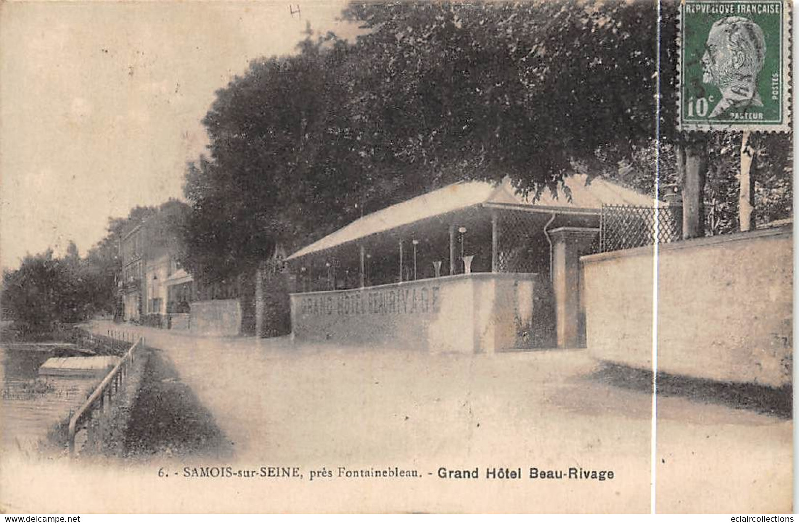 Samois Sur Seine            77       Grand Hôtel Beau-Rivage            (voir Scan) - Samois