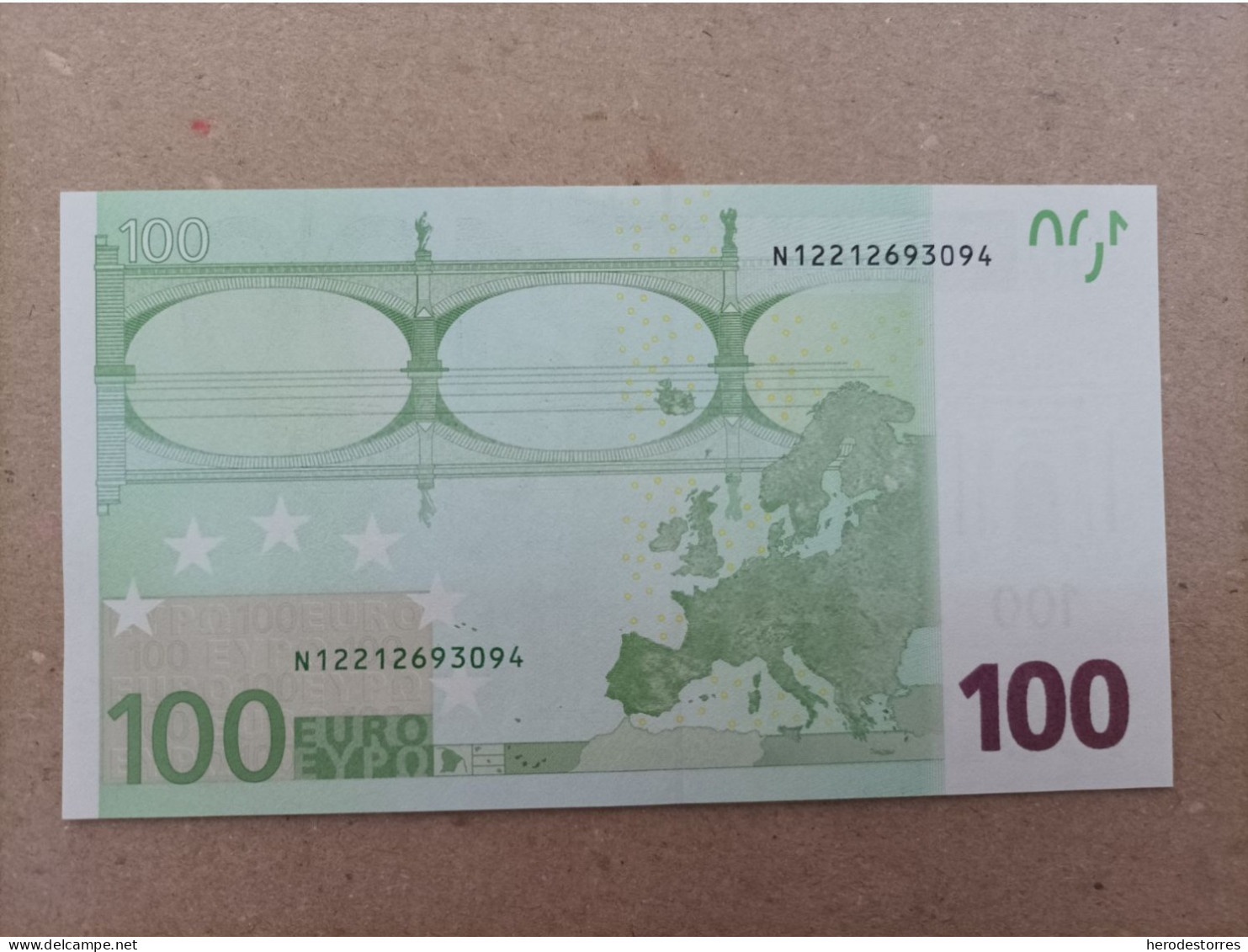 100 EURO AUSTRIA(N) F012, DRAGHI, UNCIRCULATED - 100 Euro