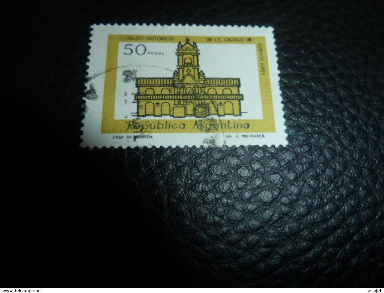 Republica Argentina - Monument Historique - 50 Pesos - Yt 1147 - Bistre Et Noir - Oblitéré - Année 1978 - - Gebraucht