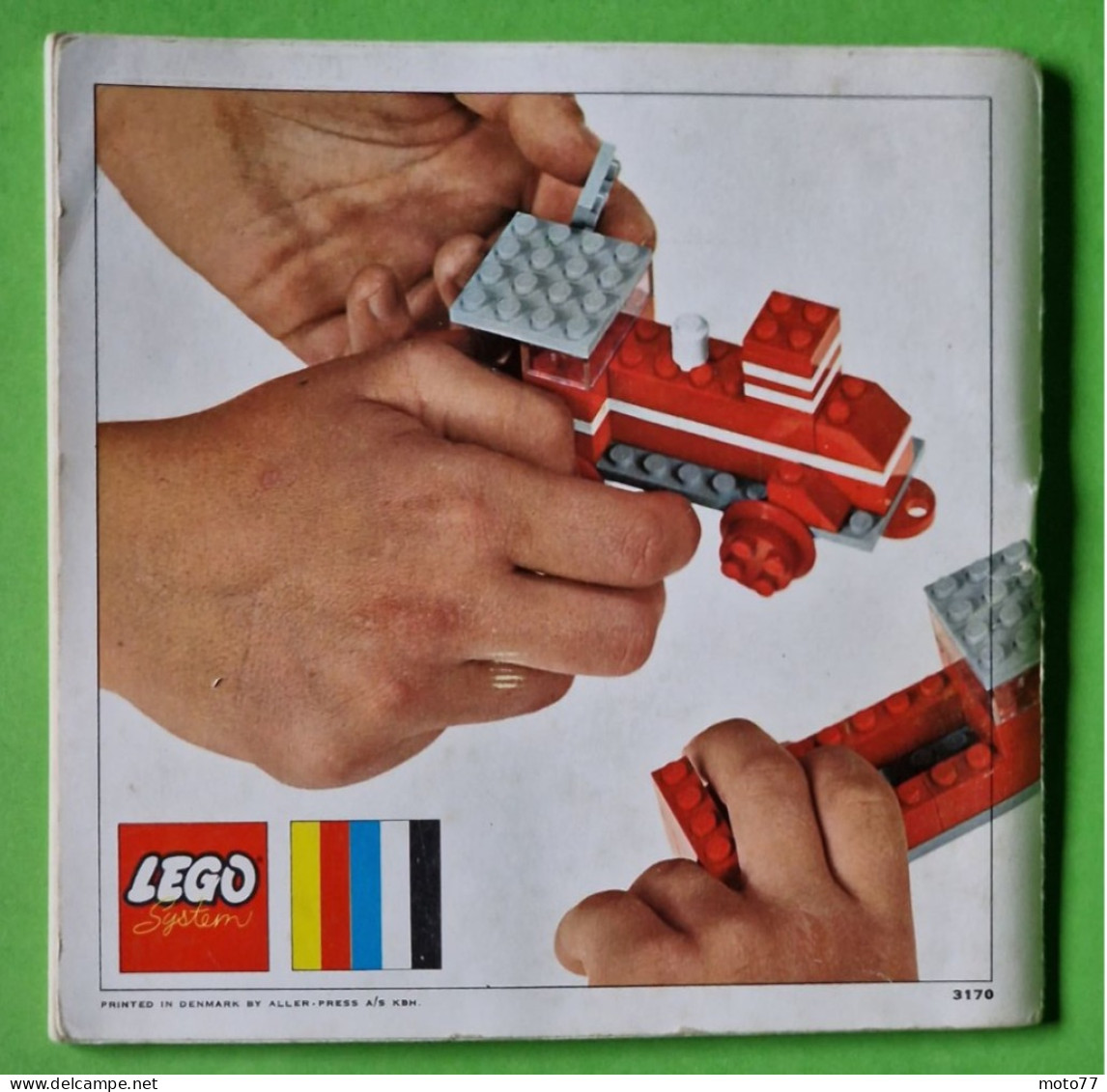 Ancien Jeux De Construction LEGO - CATALOGUE 240 - Livre D'idées - 80 Pages 13.5x13.5 Cm - Vers 1970 - Cataloghi