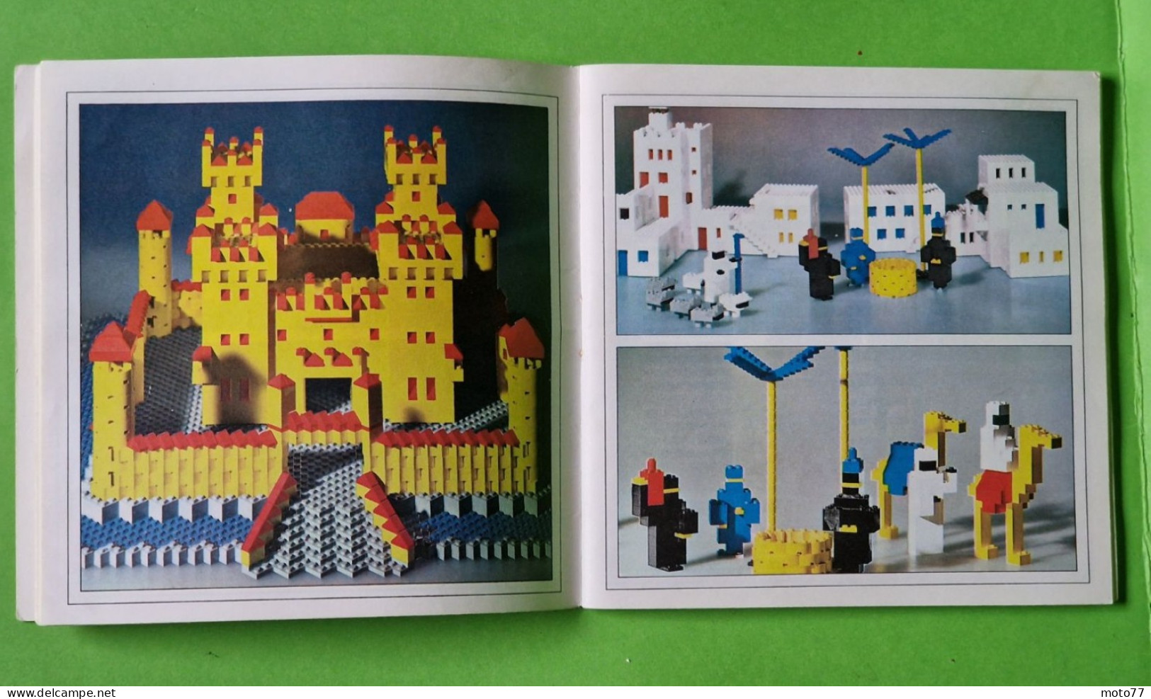 Ancien Jeux De Construction LEGO - CATALOGUE 240 - Livre D'idées - 80 Pages 13.5x13.5 Cm - Vers 1970 - Cataloghi