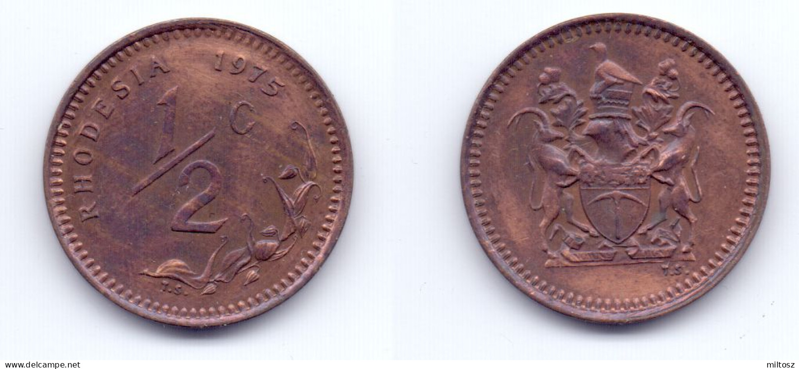 Rhodesia 1/2 Cent 1975 - Rhodésie