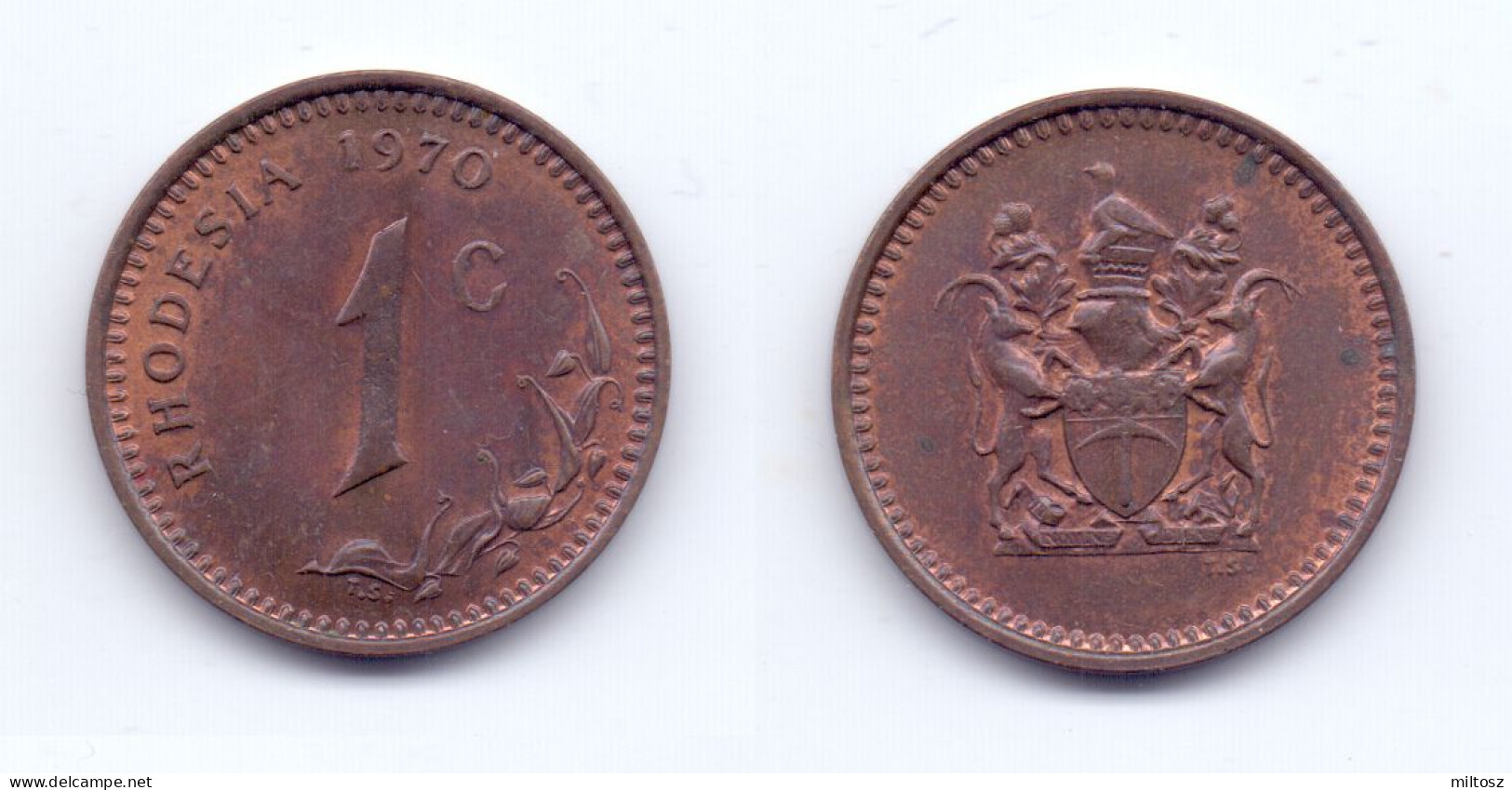 Rhodesia 1 Cent 1970 - Rhodesia