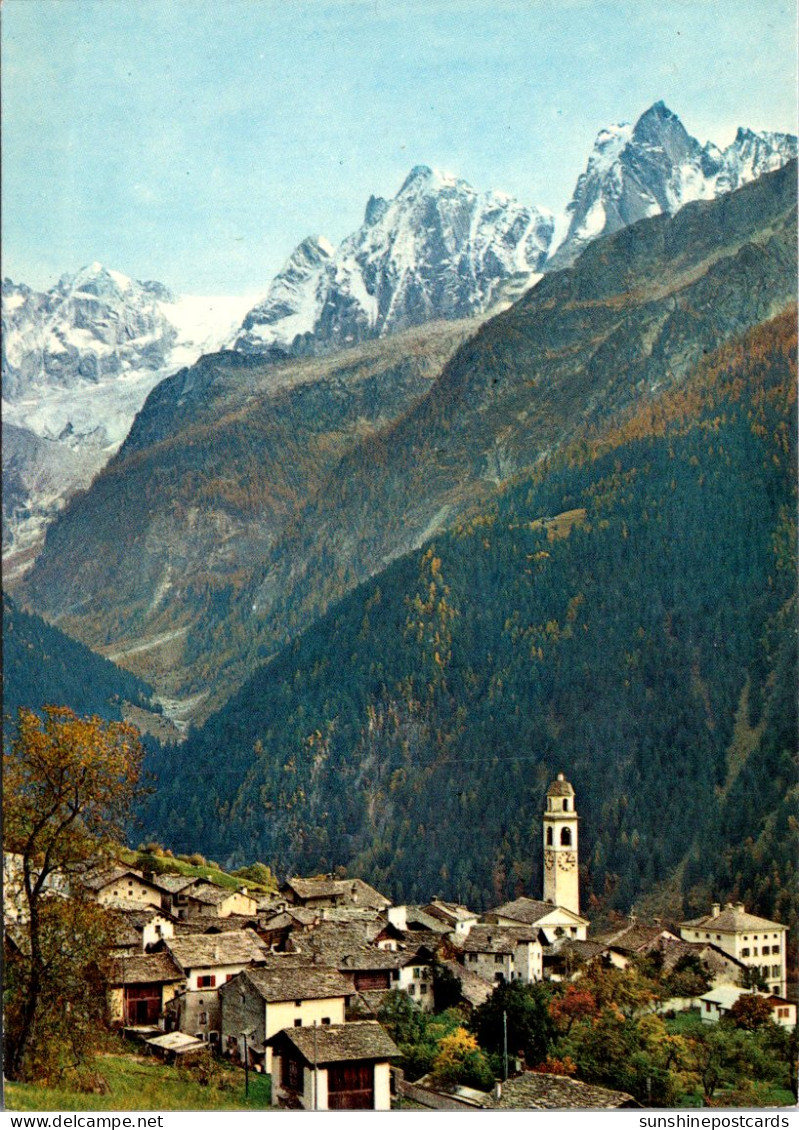 Switzerland Soglio Bergell Bondascagruppe - Soglio